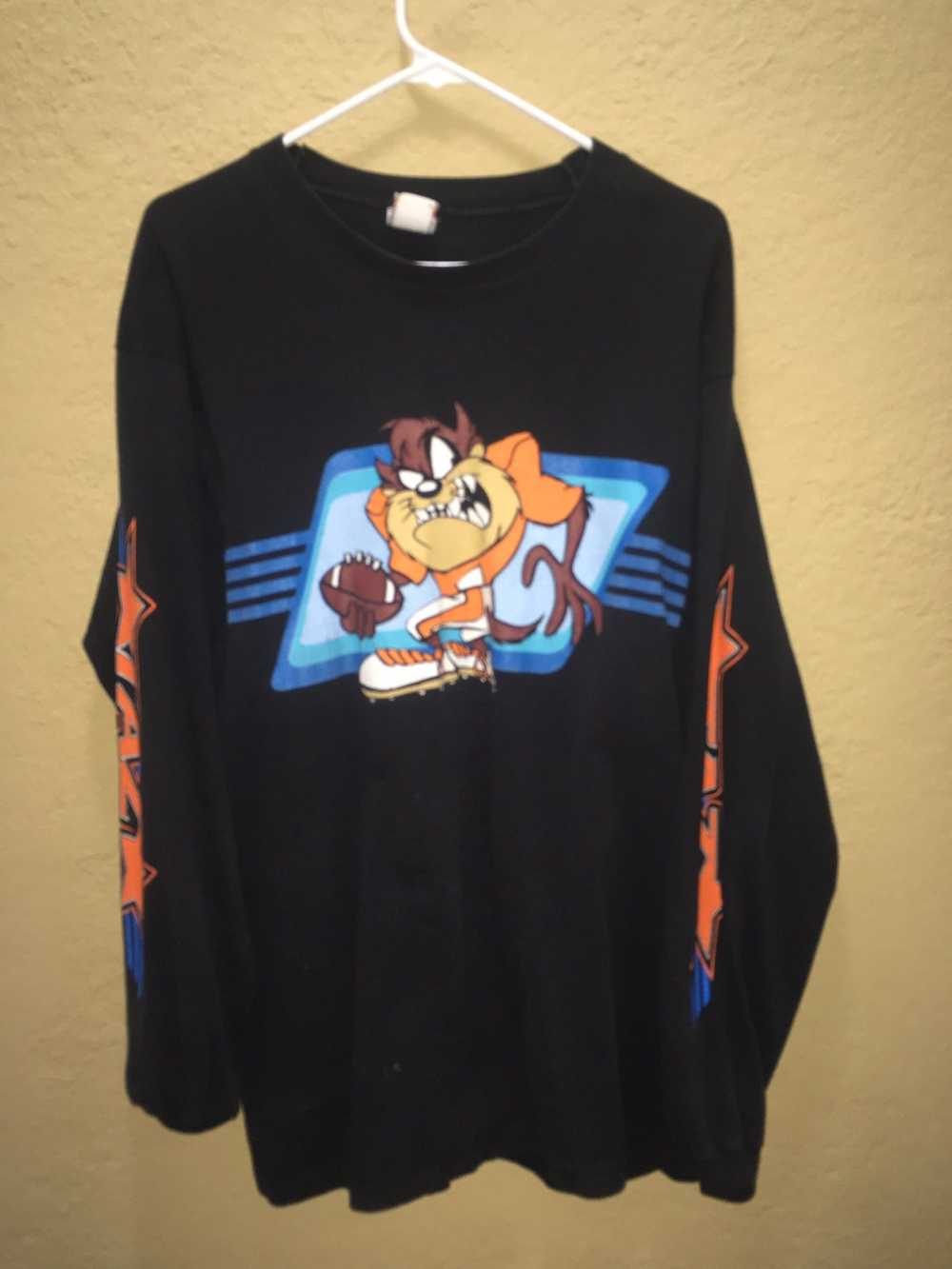 Vintage Vintage 1995 Looney Tunes Taz Lg Shirt - image 1