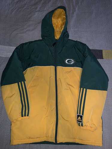 Adidas × Vintage Vintage Adidas Green Bay Jacket - image 1