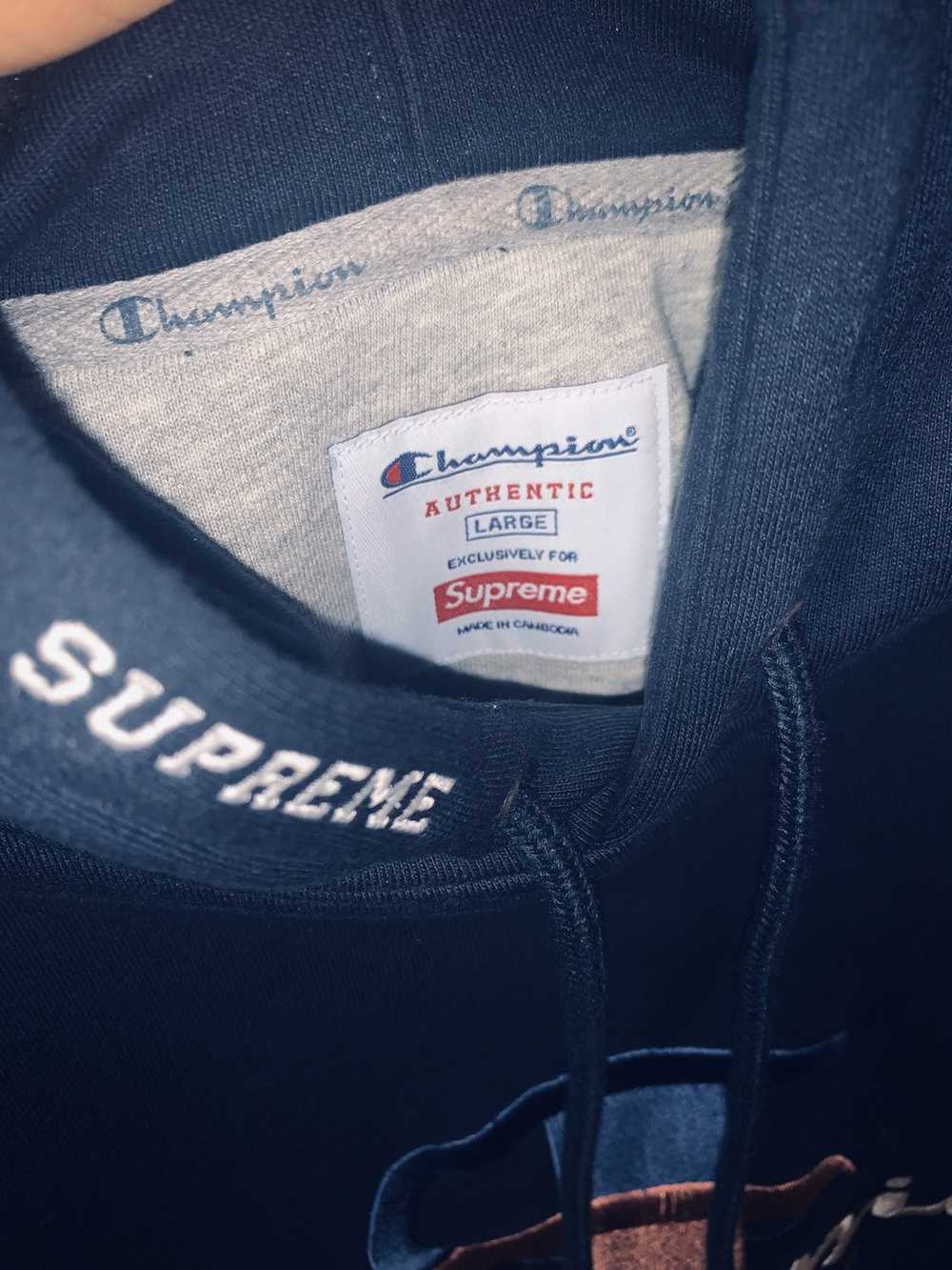 Supreme Supreme x Champion Hoodie - image 2