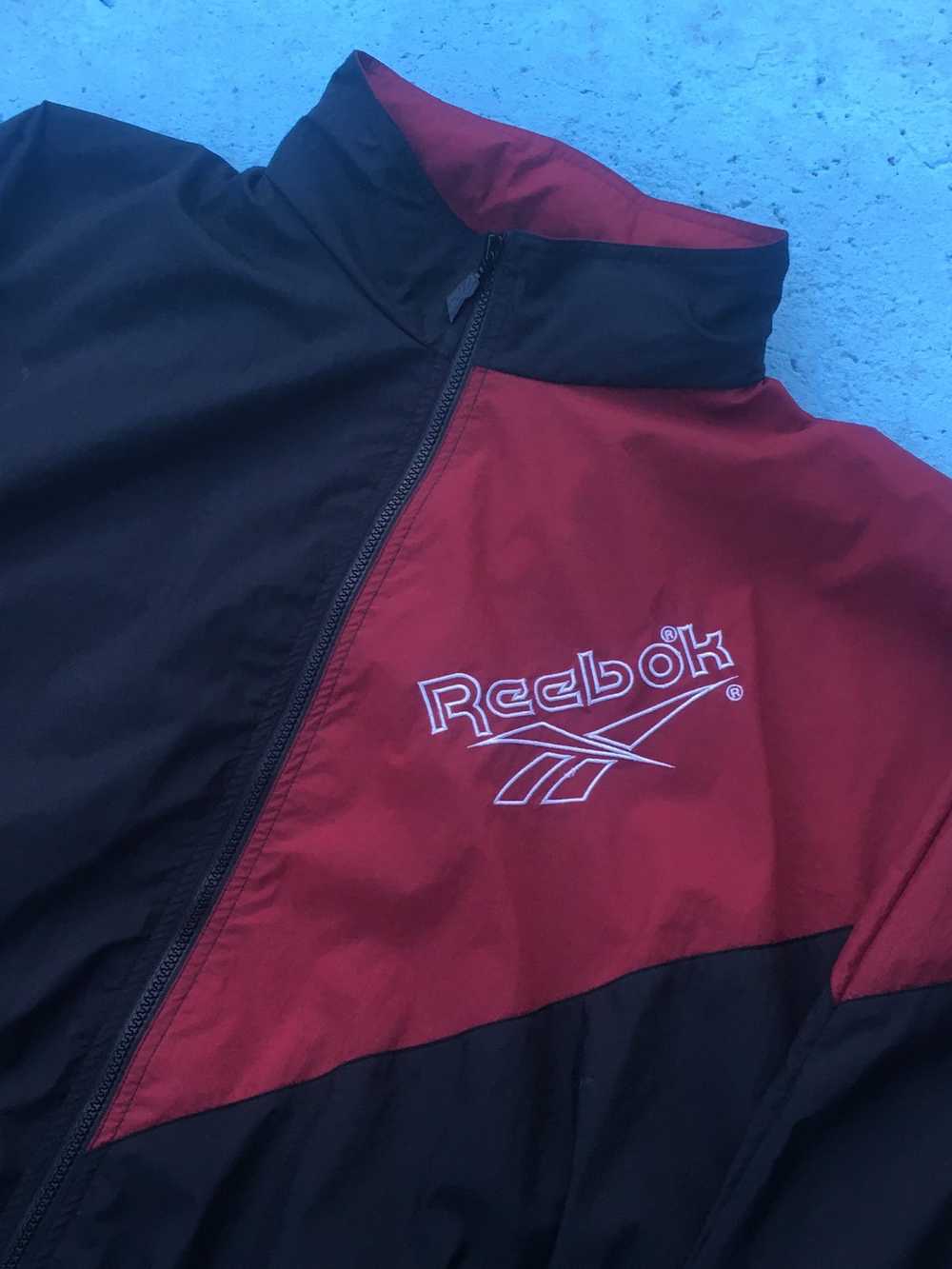 Reebok × Vintage Vintage Reebok Split Windbreaker - image 2