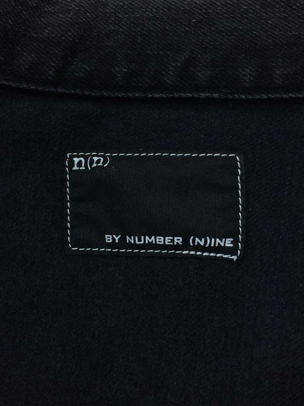 Number (N)ine Black Denim Jacket - image 3