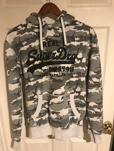 Superdry SuperDry Grey Camo Hoodie