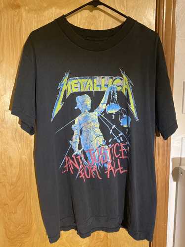 Metallica And Justice For All Mens Lrg Graphic T Shir… - Gem