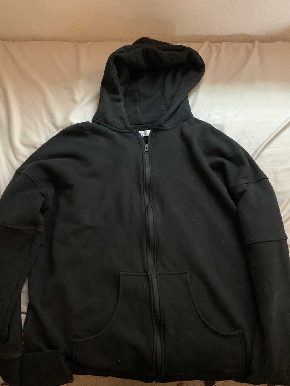 Kollar Clothing Kollar black hoodie w/ elongated … - image 1