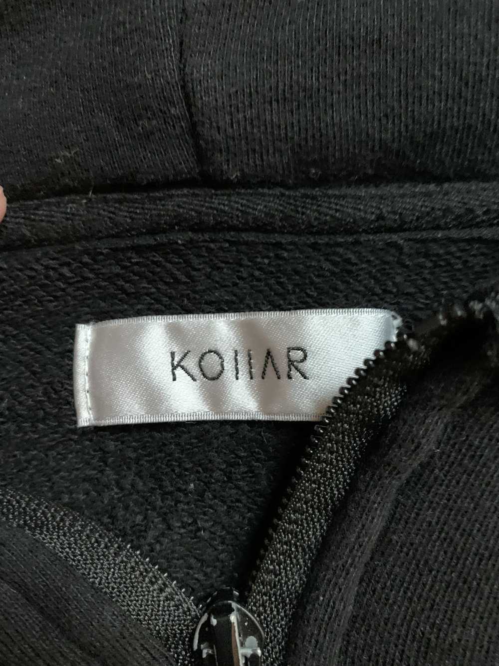 Kollar Clothing Kollar black hoodie w/ elongated … - image 2