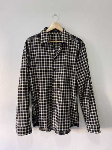 Givenchy Givenchy Multi Color Plaid Oxford Shirt - image 1
