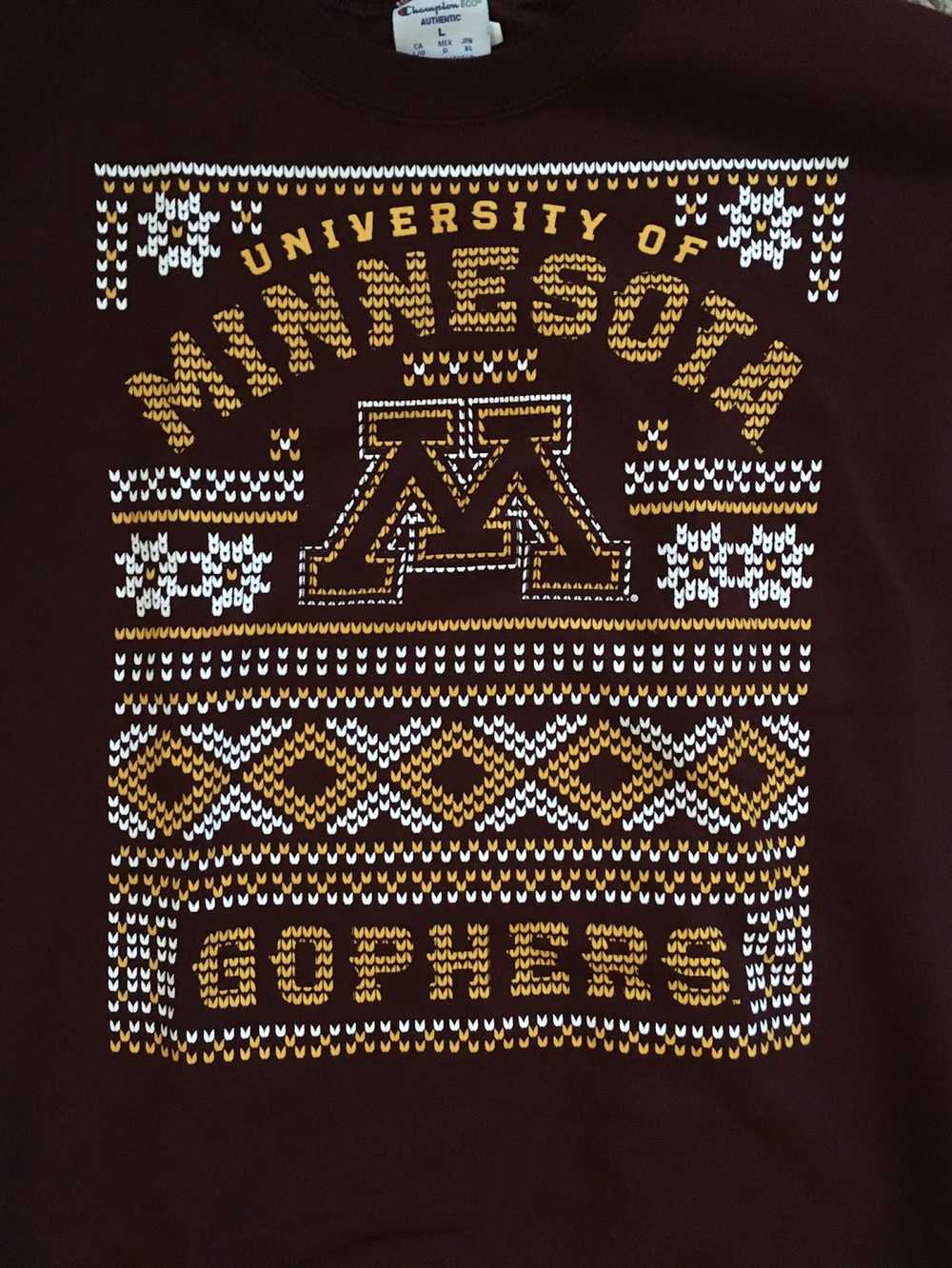 Champion Vintage University of Minnesota crewneck - image 2