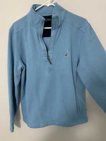 Nautica Náutica baby blue sweater