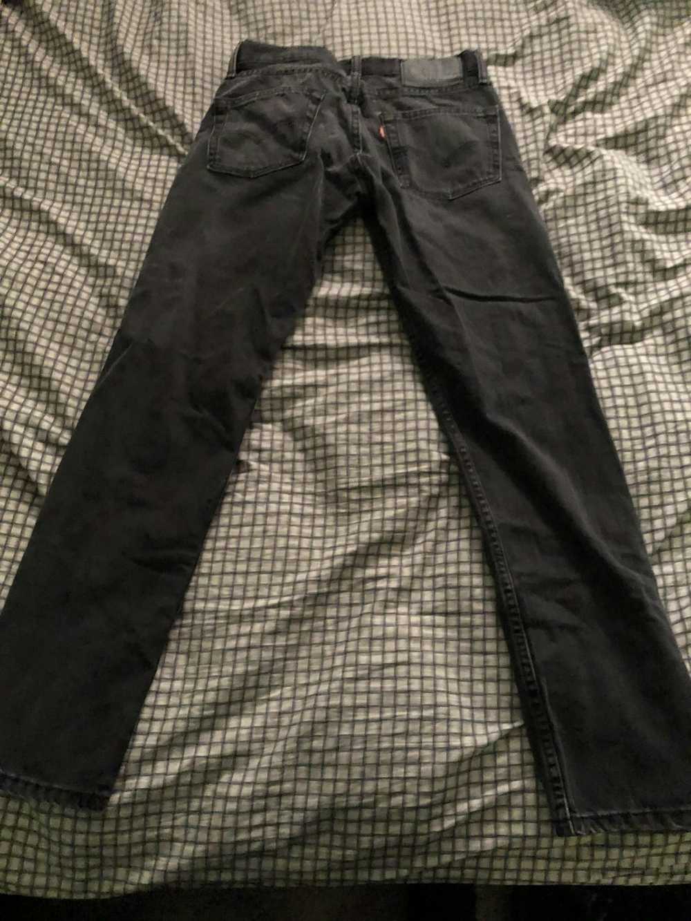 Levi's Black levi jeans - image 2