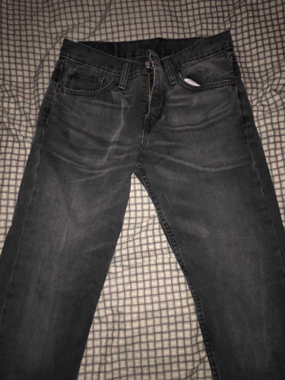 Levi's Black levi jeans - image 3