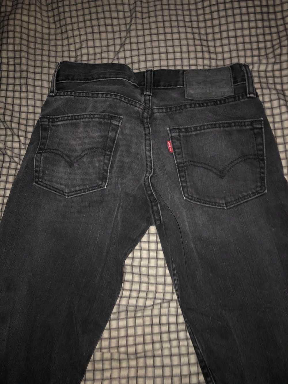 Levi's Black levi jeans - image 4