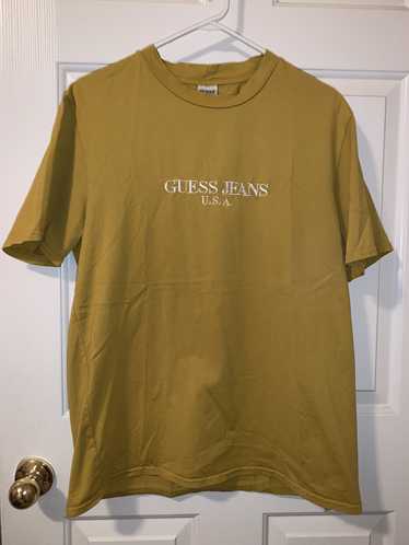 Guess Guess Jeans USA Tee Shirt In Yellow - image 1