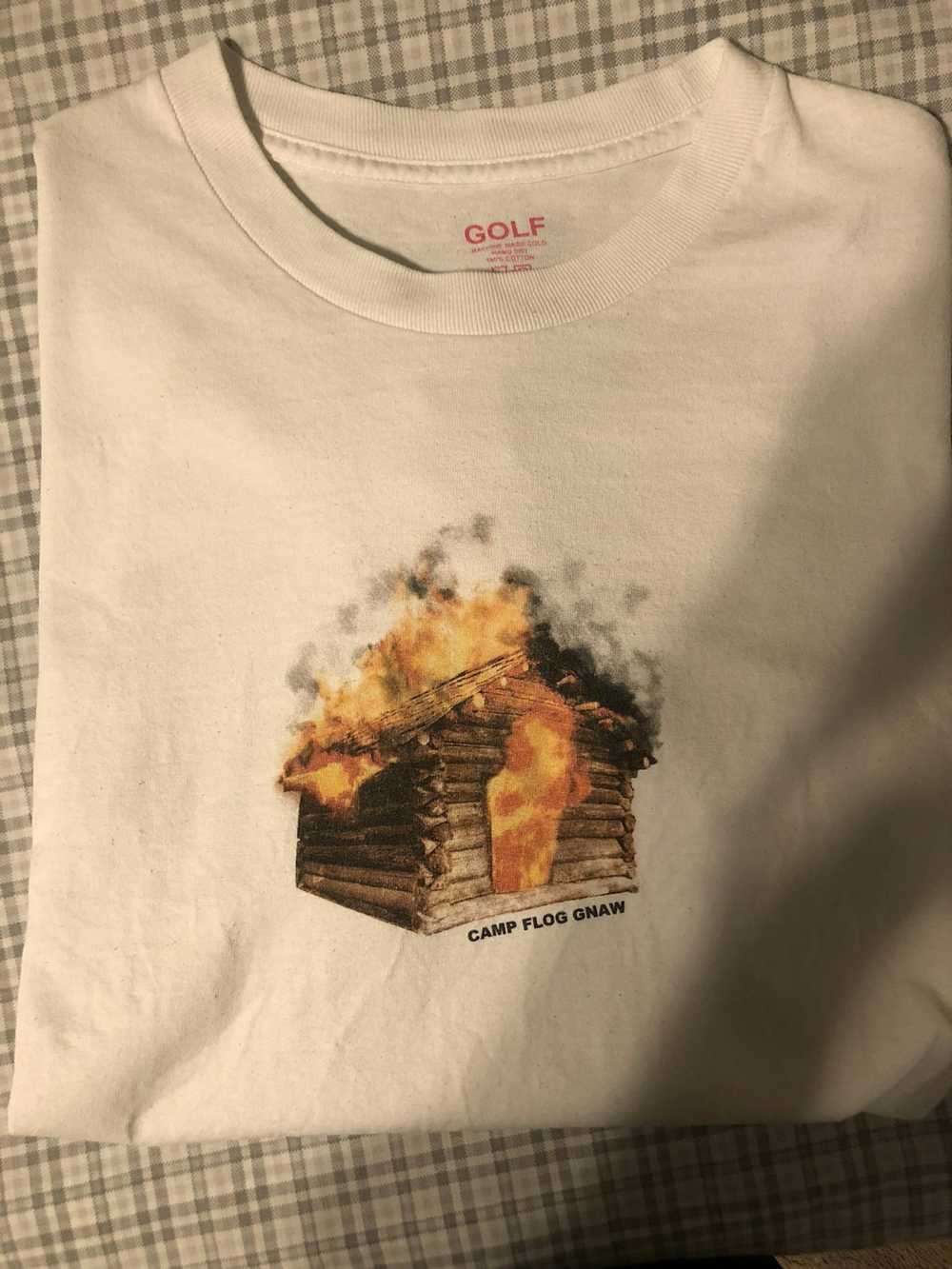 Golf Wang 2017 camp flog gnaw burning cabin shirt… - image 2