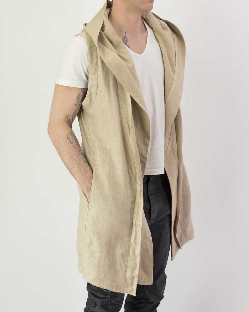 Andrea Yaaqov ANDREA YA'AQOV LINEN VEST WITH OVER… - image 1