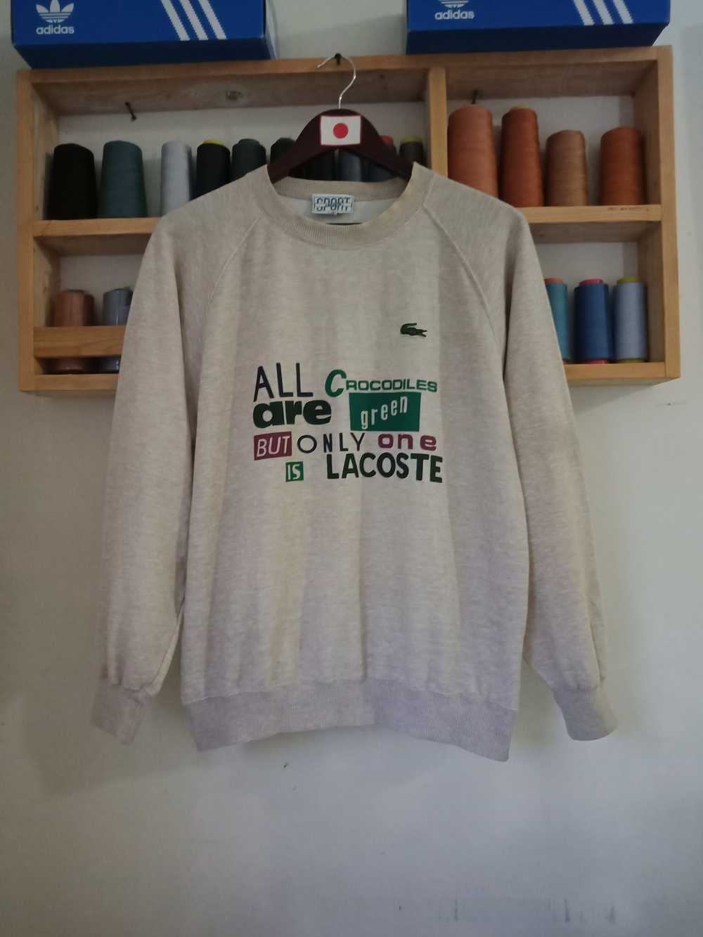 Lacoste × Streetwear × Vintage Vintage Lacoste Sw… - image 1