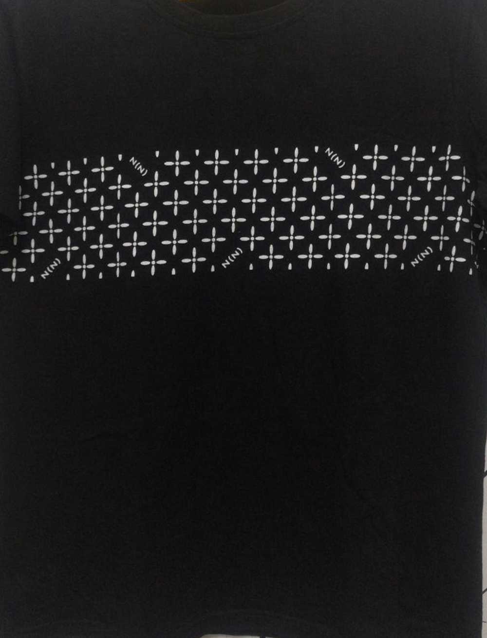 Number (N)ine Black and White Pattern Marlboro Tee - image 1