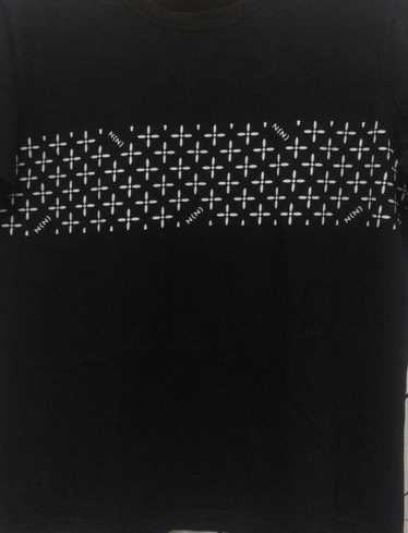 Number (N)ine Black and White Pattern Marlboro Tee - image 1