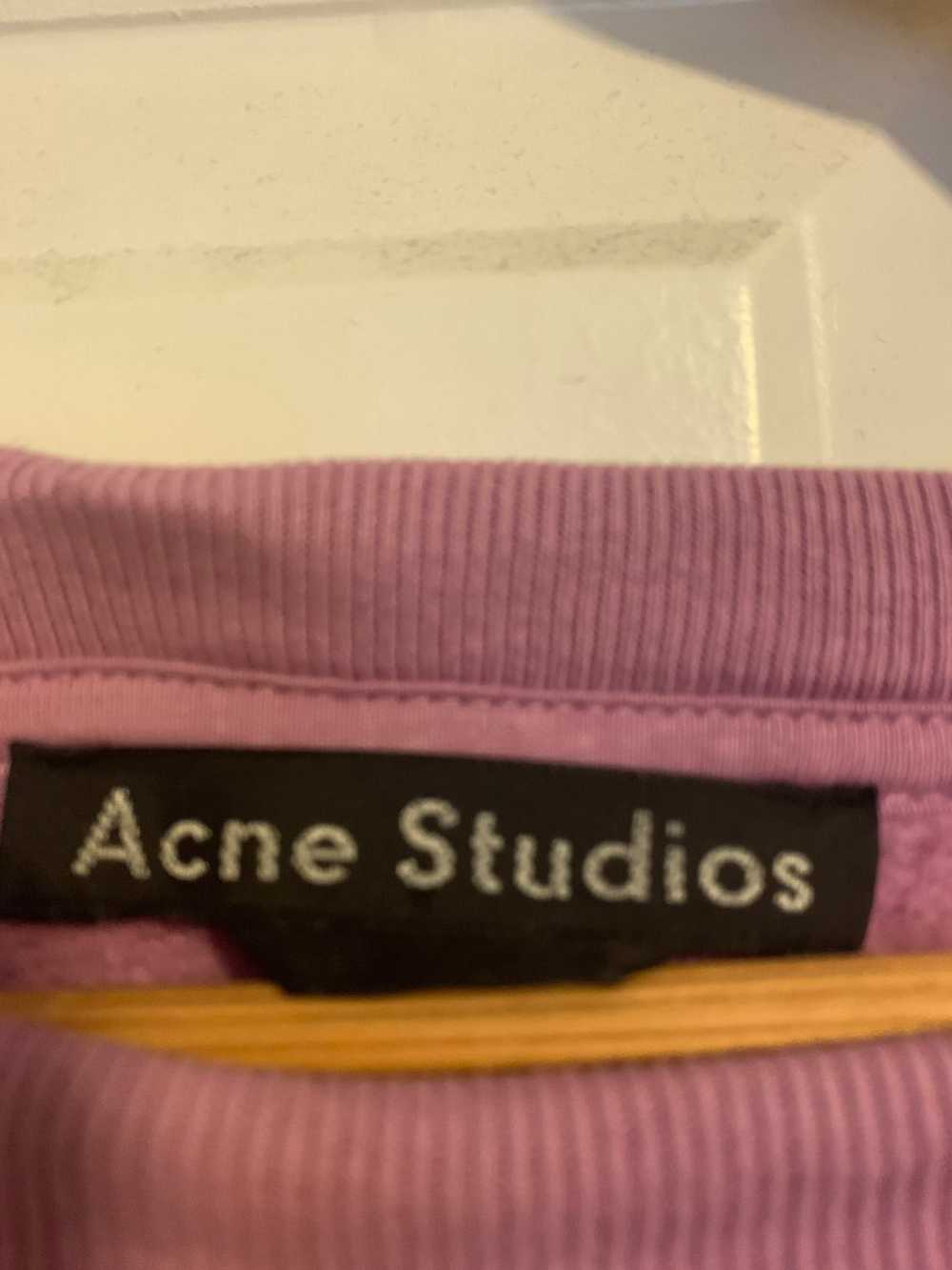 Acne Studios Acne Studios Pink Crewneck Oversized - image 3