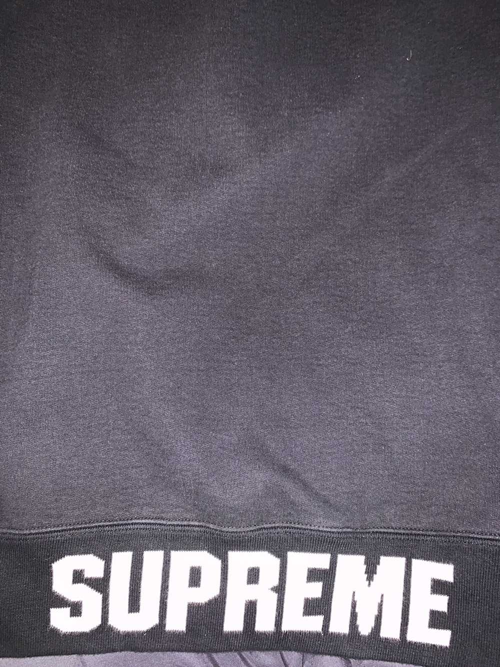 Supreme Supreme Black Zip-Up Hoody - image 1