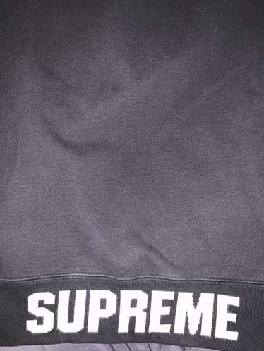 Supreme Supreme Black Zip-Up Hoody - image 1