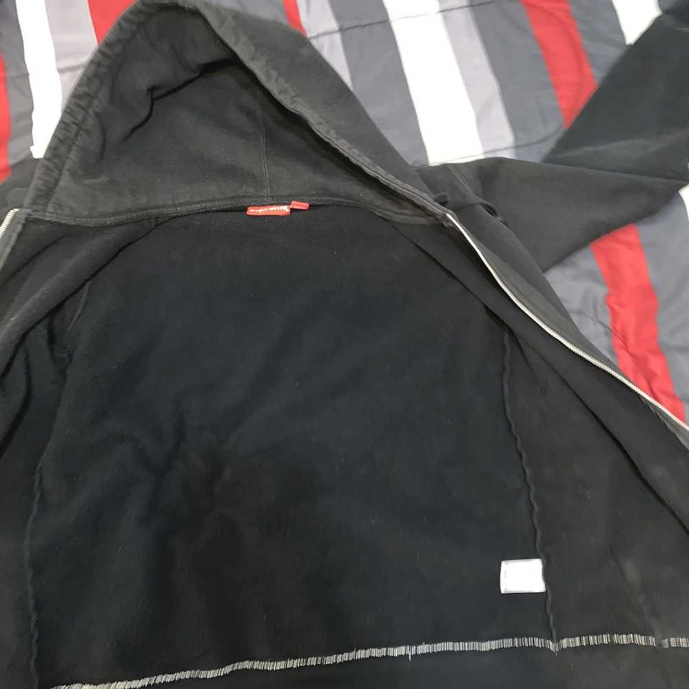 Supreme Supreme Black Zip-Up Hoody - image 5