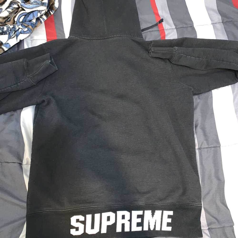 Supreme Supreme Black Zip-Up Hoody - image 8