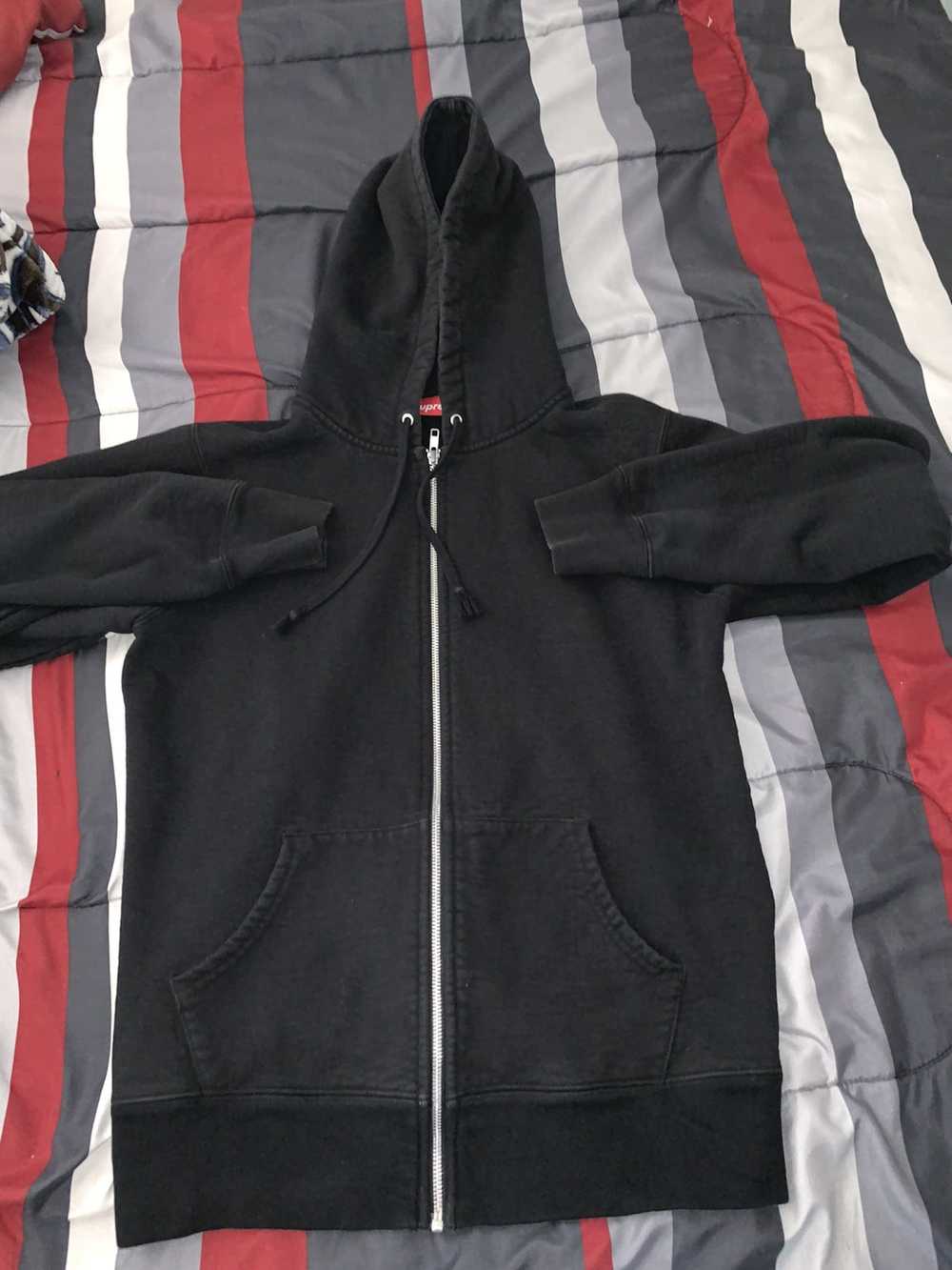 Supreme Supreme Black Zip-Up Hoody - image 9