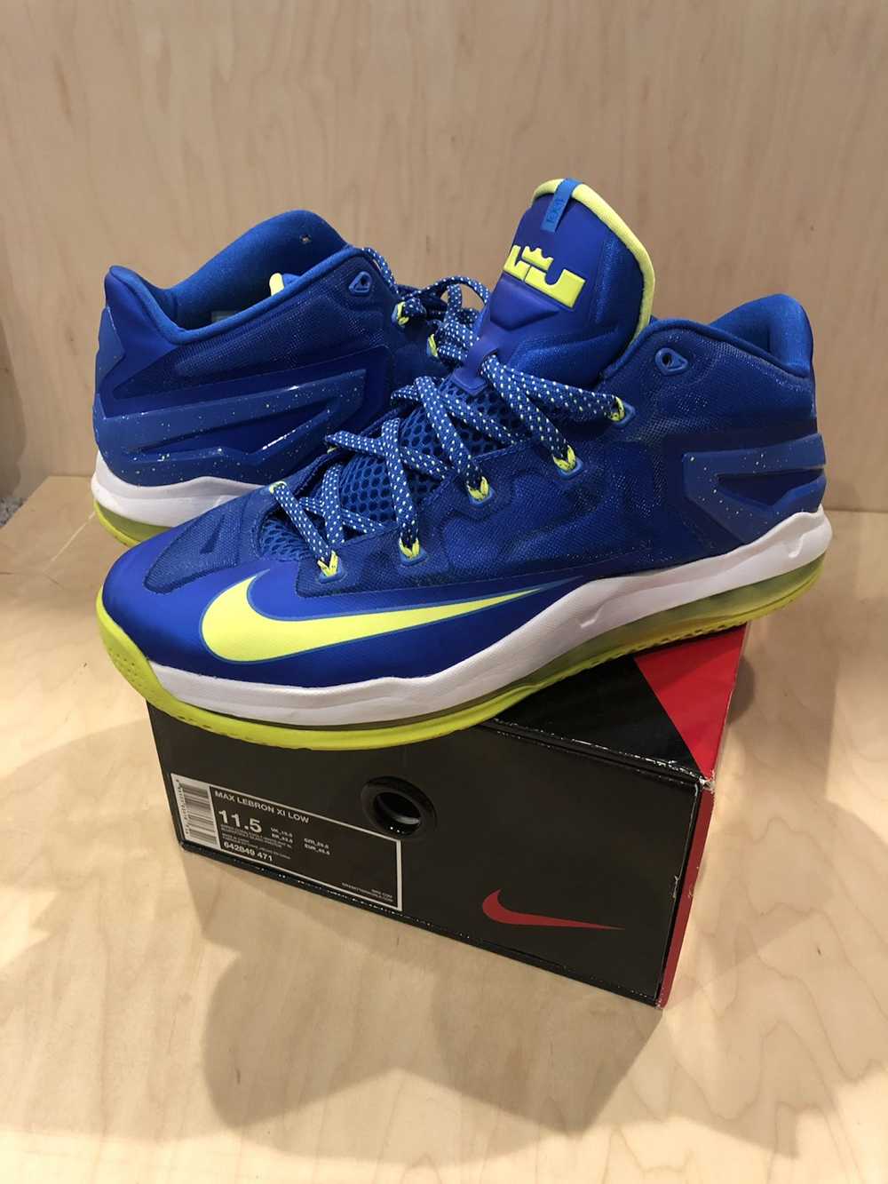 Nike Max LeBron 11 Low Sprite - Gem