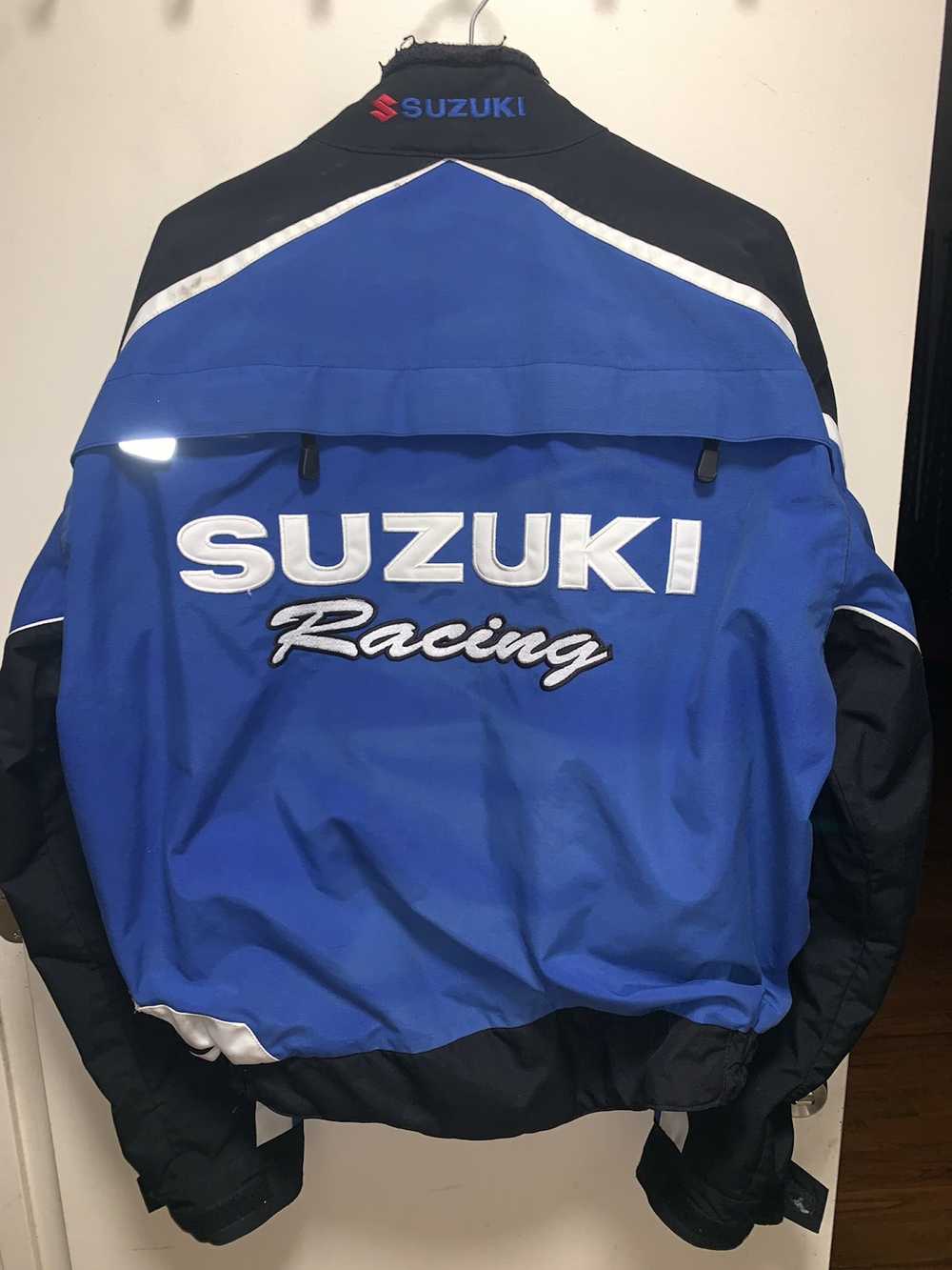 Racing Suzuki Motorcycle Jacket - image 3