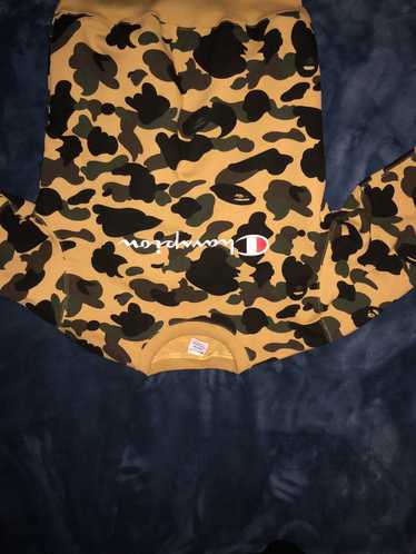 Bape x Champion 2024 1st Camo Crewneck