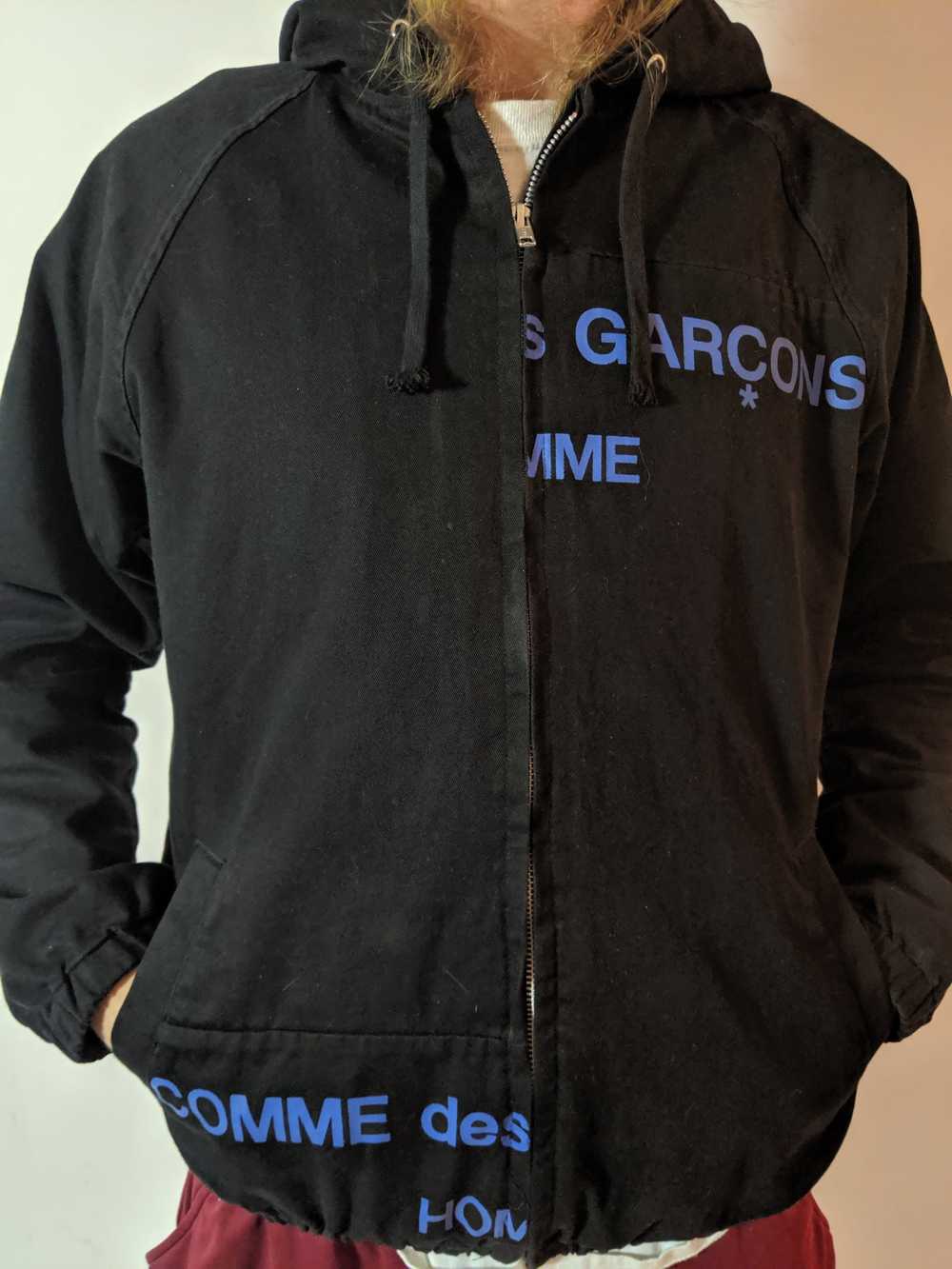 Comme des Garcons CDG homme Split logo hooded wor… - image 1