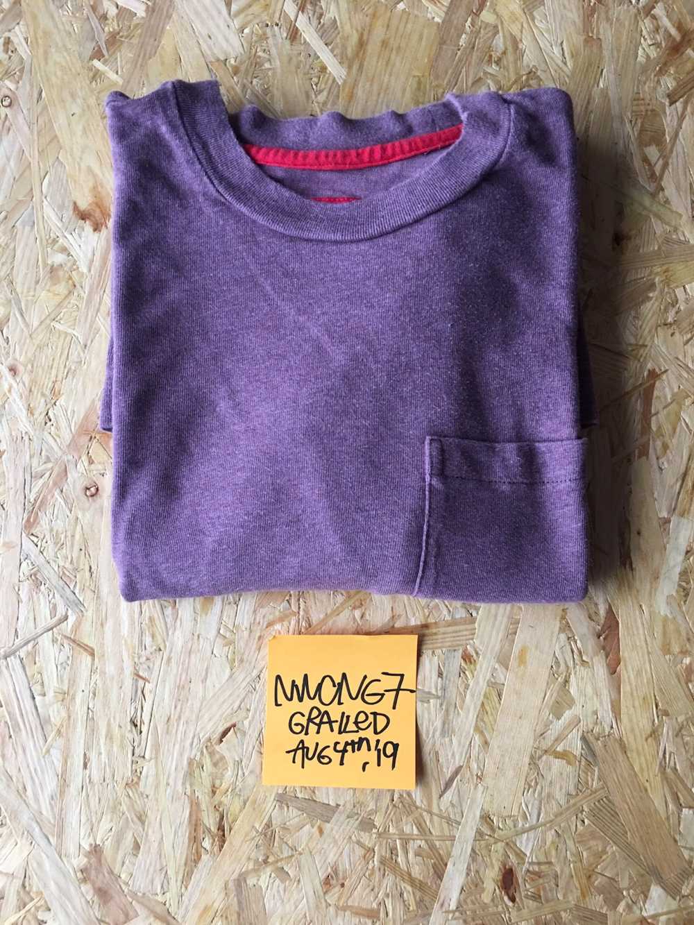 Supreme Supreme pocket t Shirt Large maroon - image 1