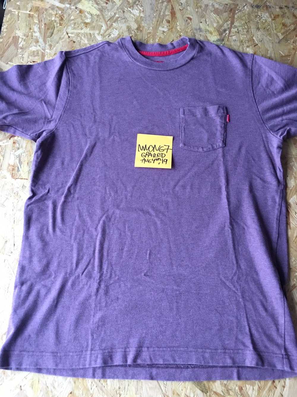 Supreme Supreme pocket t Shirt Large maroon - image 4