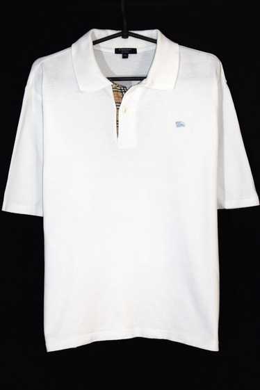 Burberry Burberry White Polo With Check Color - image 1