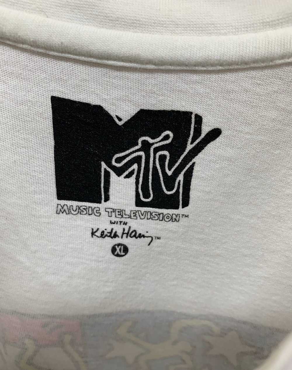 Keith Haring × Mtv Vintage Keith Haring MTV Tee - image 3
