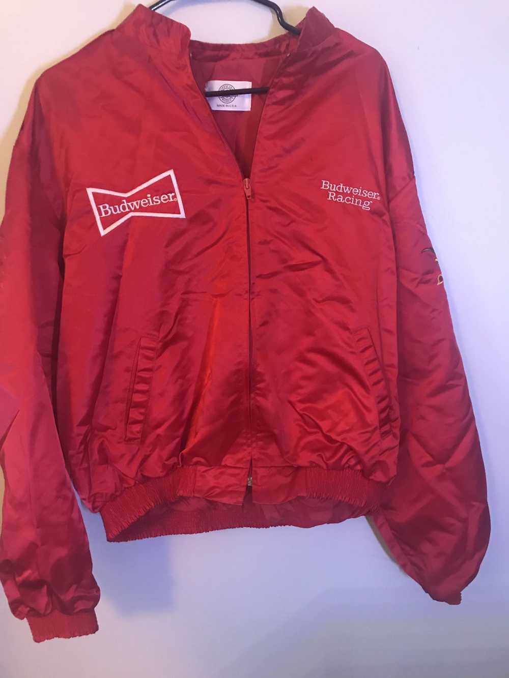 Budweiser Vintage Budweiser racing jacket - image 1