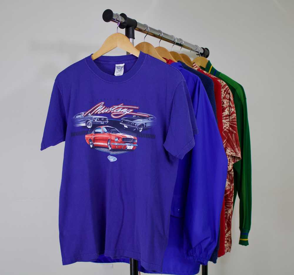 Ford × Mustang Classic American Muscle Mustang Tee - image 1