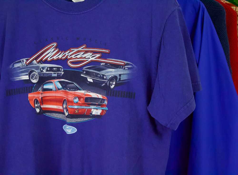 Ford × Mustang Classic American Muscle Mustang Tee - image 2