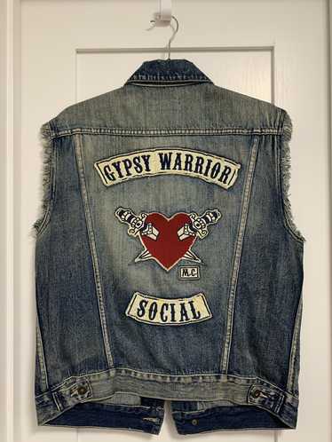 Gypsy Gypsy warrior Vintage denim vest - image 1