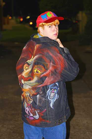 Rich Evolution High End Custom Lion King Denim Jac