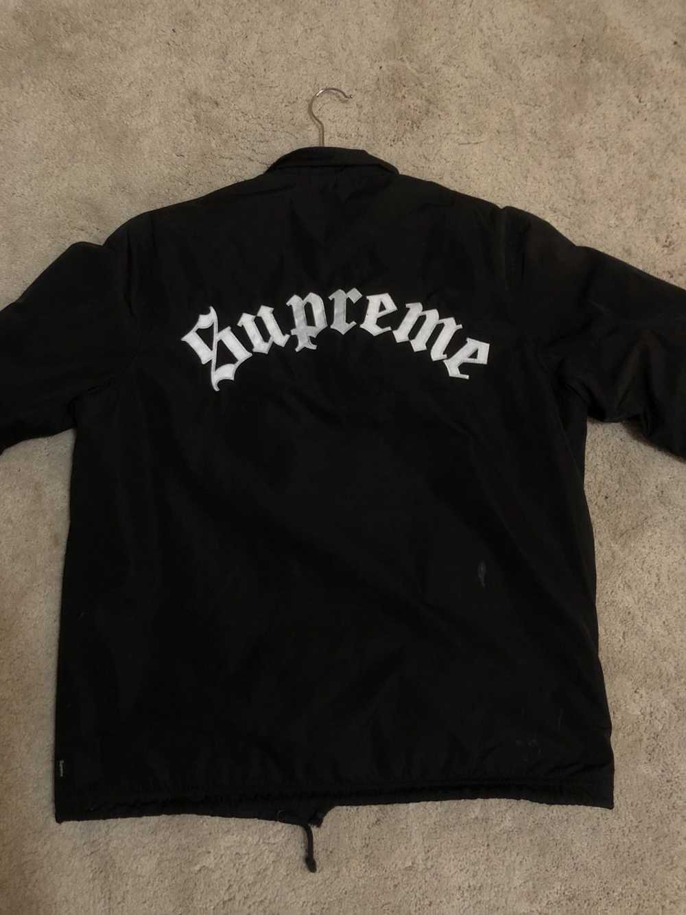 Supreme Supreme Old English Coaches Jacket - image 1