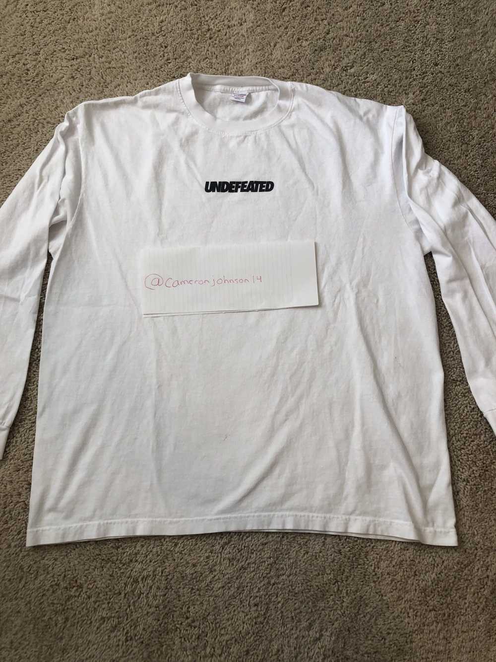 Undefeated Undefeated long sleeve tee - image 1