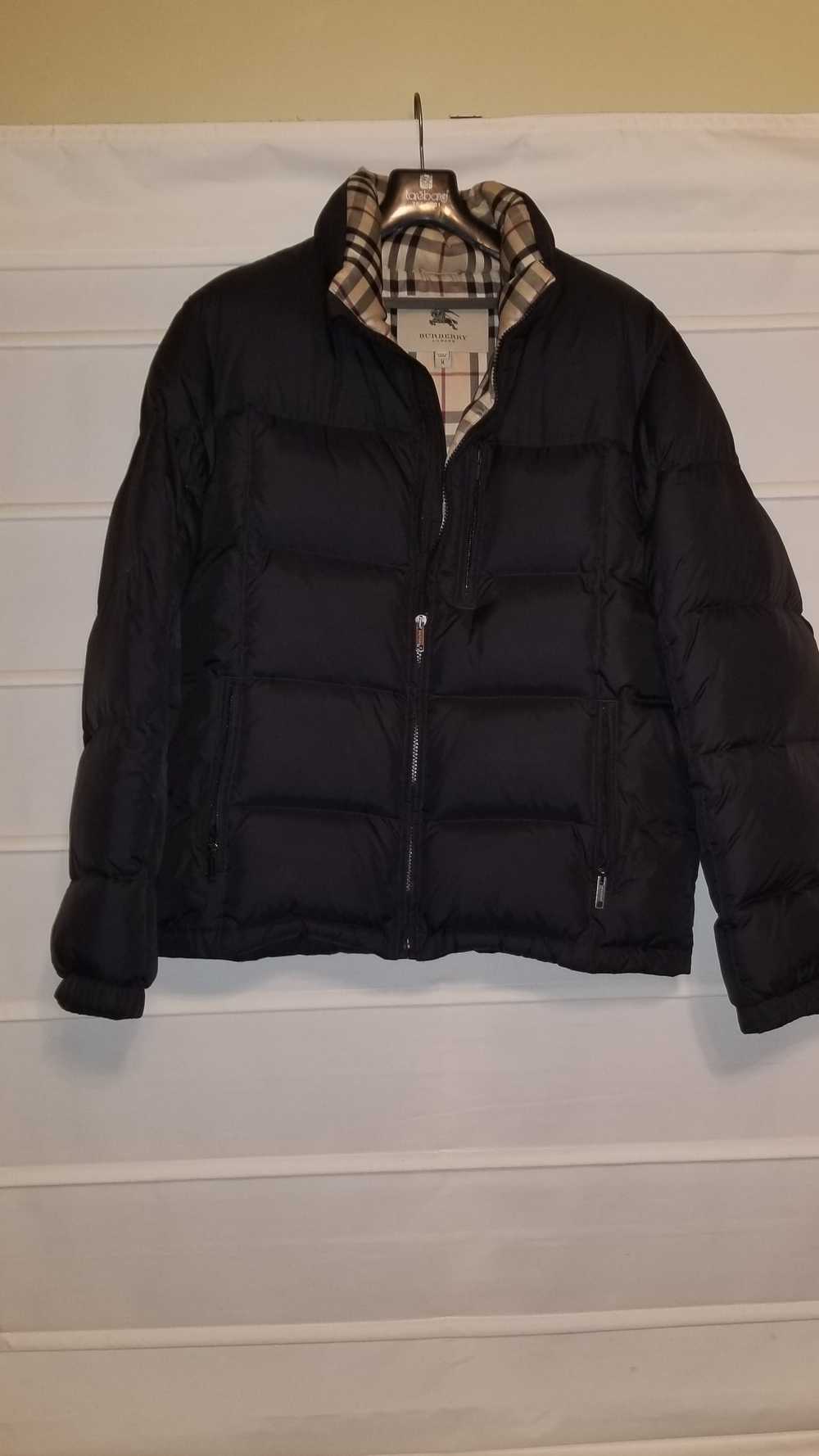 Burberry Burberry Black Nova Check Down Jacket - Gem