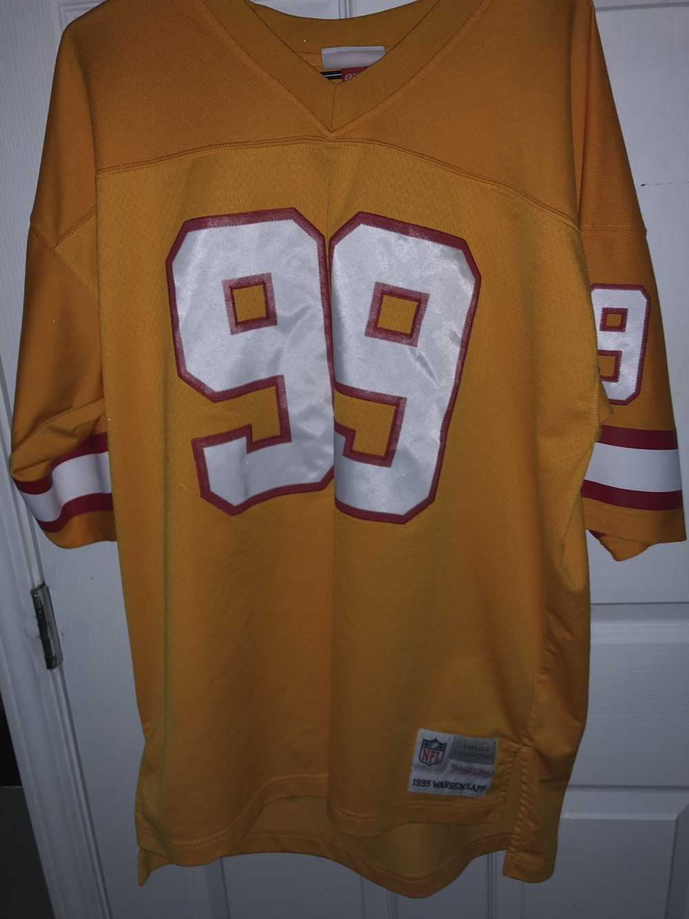 Mitchell & Ness 1995 WARREN SAPP #99 Tampa Bay Bu… - image 1