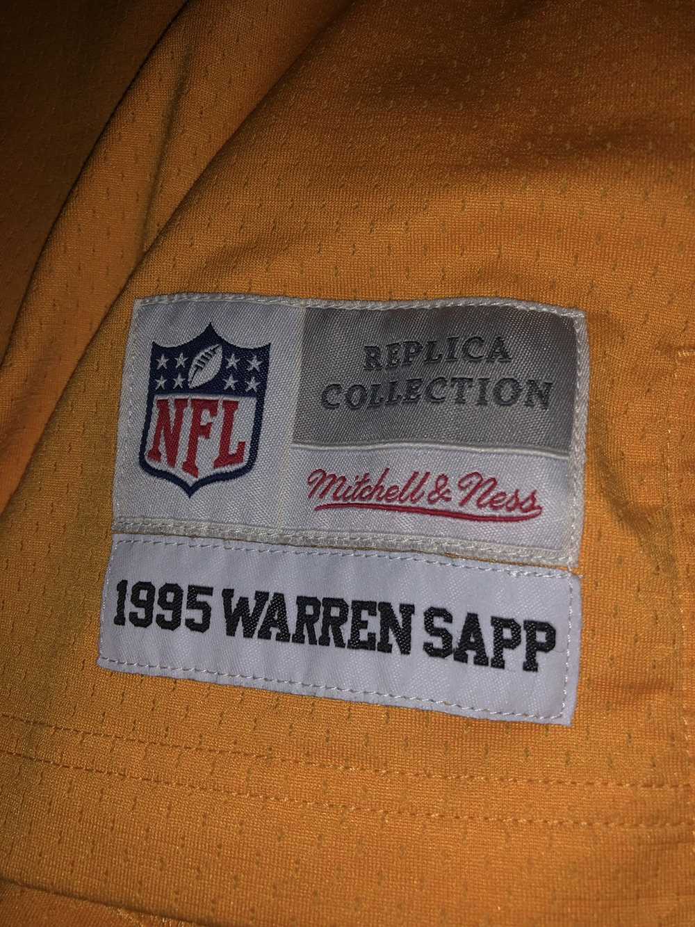 Mitchell & Ness 1995 WARREN SAPP #99 Tampa Bay Bu… - image 4