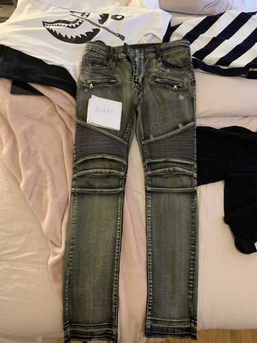 Balmain Balmain Biker Jeans Size 30 - image 1