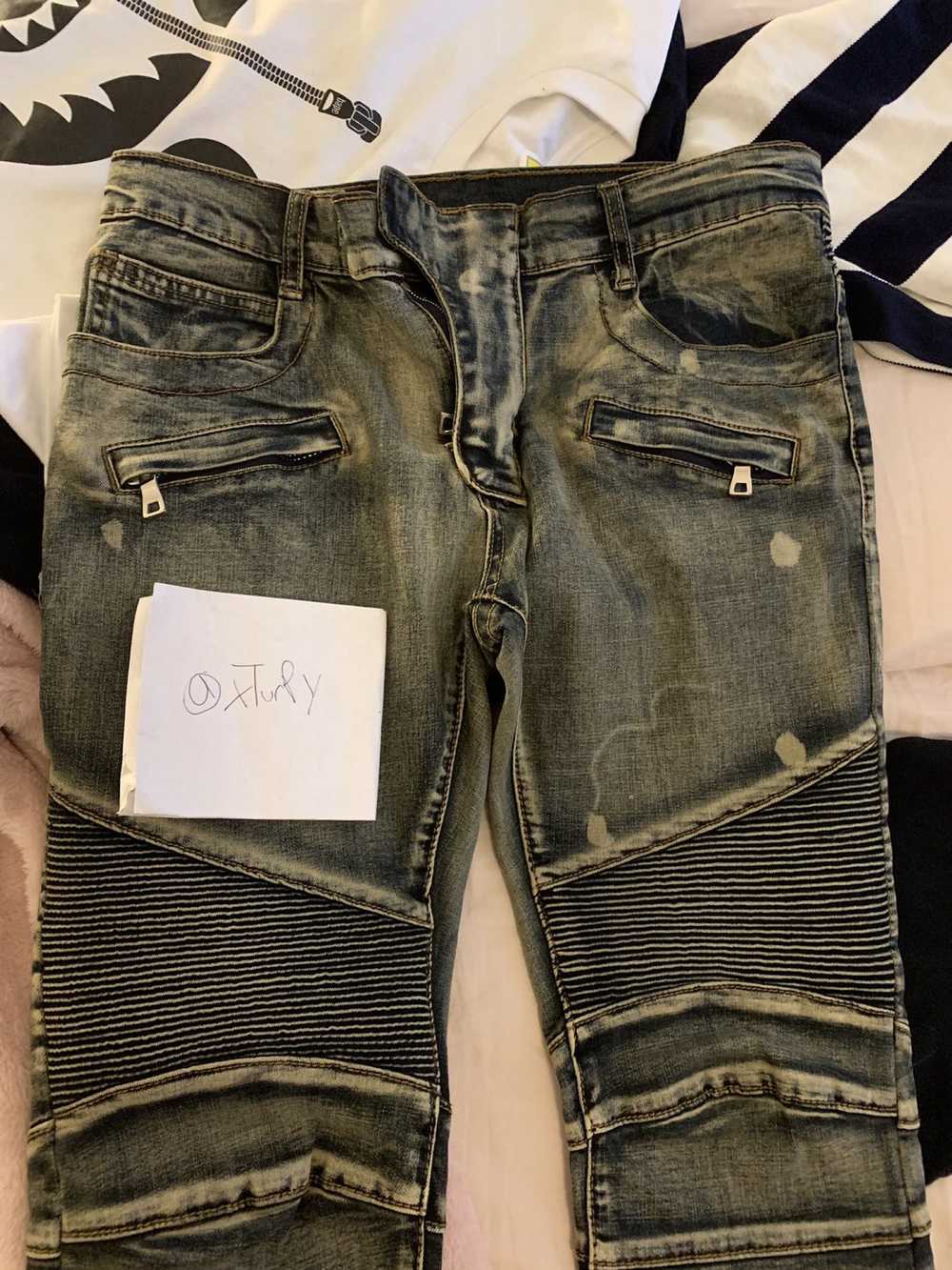 Balmain Balmain Biker Jeans Size 30 - image 2