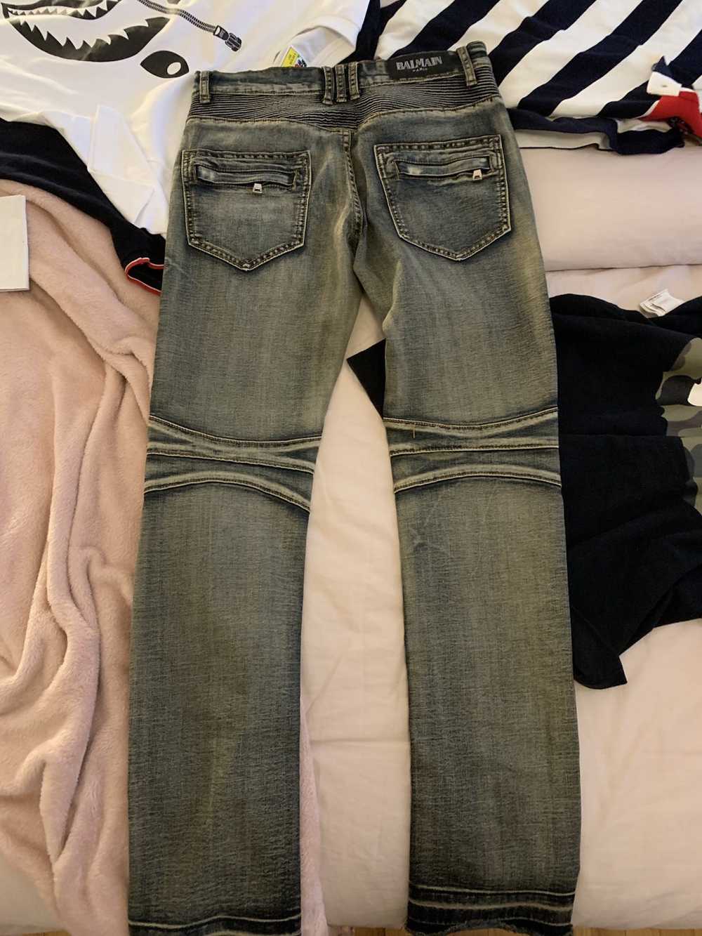 Balmain Balmain Biker Jeans Size 30 - image 3