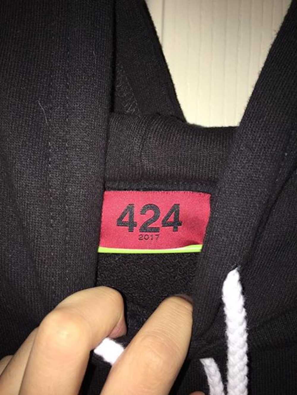 424 On Fairfax 424 Classic Logo Hoodie - image 2