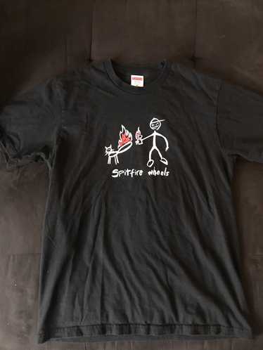 Spitfire × Supreme Supreme Spitfire Cat T-shirt